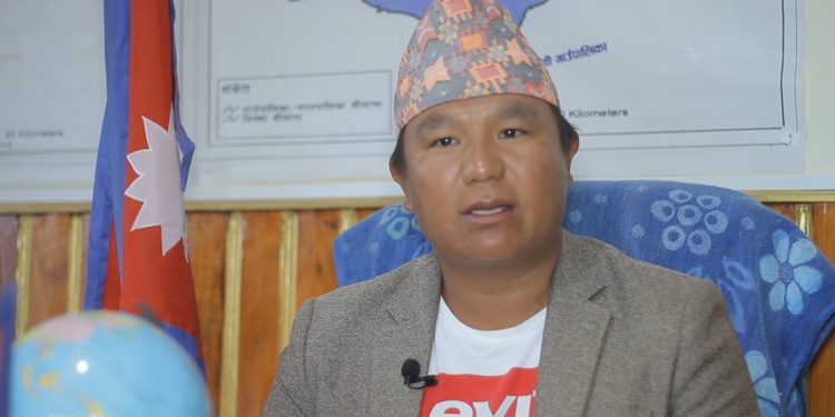 सुनापति गाउँपालिका वडा नं.३ का वडा अध्यक्षद्वारा अलपत्र नागरिकको उद्वार