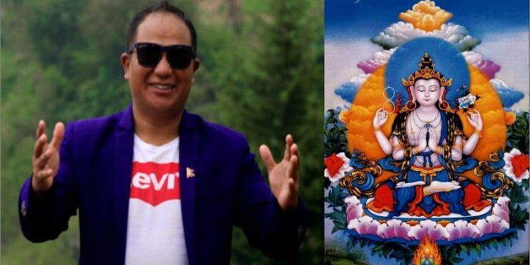 बन्ने भयो सुनापति गाउँपालिकामा ५५ फिटे सेतो मछिन्द्रनाथको मुर्ति