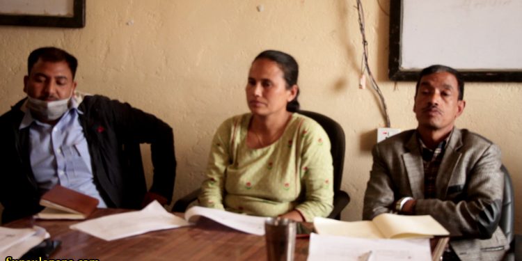 स्थानिय सरकार र सी डि एसबीच सम्झौता सुनापति १ गुन्सिमा बन्ने भयो सामुदायिक स्वास्थ्य इकाई भवन