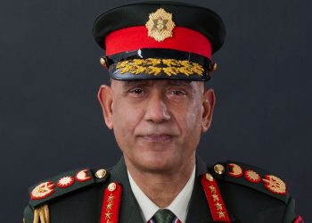 प्रधानसेनापति शर्मा मंगलवार भारत भ्रमणमा जाँदै