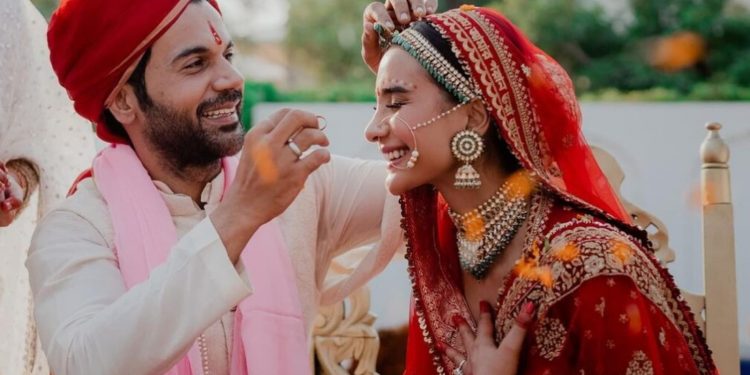 पत्रलेखासँग वैवाहिक बन्धनमा बाँधिए अभिनेता राजकुमार राव