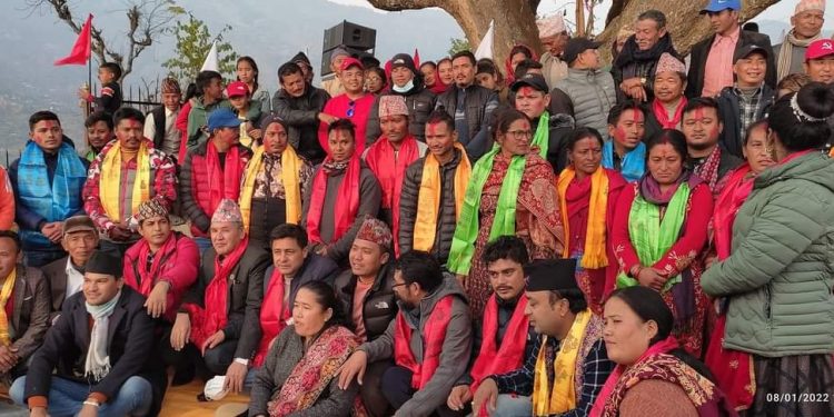 नेकपा (एकीकृत समाजवादी) खाँडादेवी गाउँपालिका वडा नं.१ कमिटि गठन तथा बृहत कार्यकर्ता भेला सम्पन्न