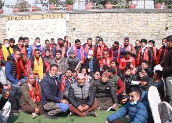 नेकपा (एकीकृत समाजवादी) रामेछापमा बढ्यो युवाको आकर्षण, दर्जनौ युवाहरु पार्टी प्रवेश, माधव कुमार नेपालले गरे स्वागत