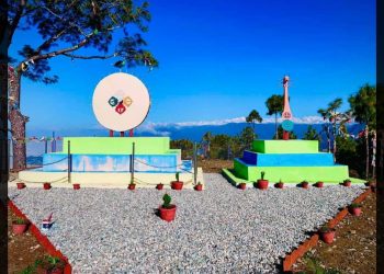 रामेछाप जिल्ला सुनापति गाउँपालिकाको सेल्फी डाँडामा निर्माण भयो डम्फु पार्क