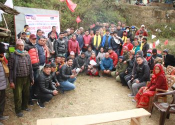 खाँडादेवी ५ पकरबासमा नेकाप (एस) को कमिटि गठन, एमालेले झुटो आरोप लगाएको भन्दै आक्रोशित नेताहरु