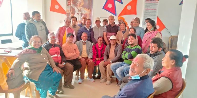 नेपालकालागि नेपाली पार्टीले सम्पन्न गर्यो काठमाडौं जिल्ला समिती गठन