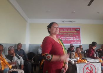 रामेछाप जिल्ला सुनापति गाउँपालिकाको उपाध्यक्ष पदमा कमला तामाङको दाबेदार