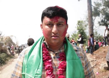 रामेछापको सुनापति गाउँपालिकाको अध्यक्ष पदमा दिपेन्द्र खड्काले दर्ता गरे उम्मेदवारी