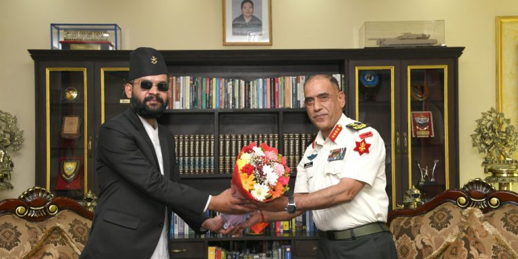 मेयर शाह र प्रधान सेनापति शर्माबीच भेटवार्ता