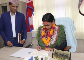 रेनुको दोस्रो कार्यकालको पहिलो निर्णय: सरकारी अस्पतालमा जन्मिएका छोरीलाई १ लाखको जीवन बीमा