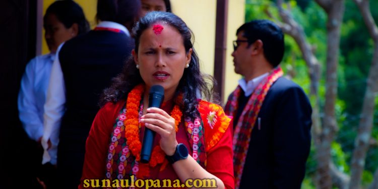 नवनिर्वाचित उपाध्यक्ष विष्टले भनिन्, ‘विकासको निम्ति देखेको सपना पूरा गरेरै छाड्छु’ (भिडियो)