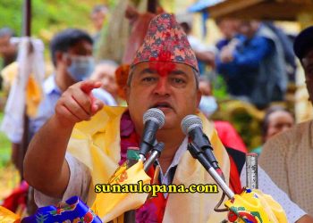 सुनापतिकोलागि करोडौको बजेट बिनियोजन हुने, केपी ओलीको कारण बिलय हुदै एमाले:अर्थमन्त्री जम्कट्टेल