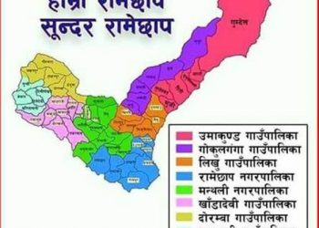 रामेछाप जिल्लामा आठ वटा स्थानीय तहमा निर्वाचित पालिका प्रमुख,उप-प्रमुख र ६४ वडाका वडा अध्यक्षहरुको नामावली