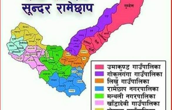 रामेछाप जिल्लामा आठ वटा स्थानीय तहमा निर्वाचित पालिका प्रमुख,उप-प्रमुख र ६४ वडाका वडा अध्यक्षहरुको नामावली