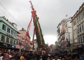 २१ जेठ गते रातो मच्छिन्द्रनाथको भोटो देखाइने