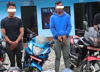 दिन दहाडै नक्कली प्रहरी बनेर लुटपाट गर्ने तीन जना प्रकाउ