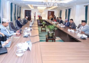 बालुवाटारमा मन्त्रिपरिषद् बैठक जारी