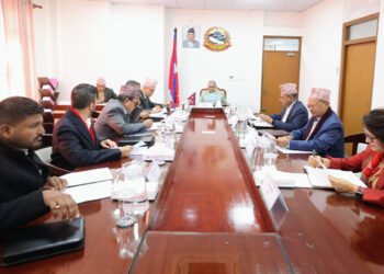 सिंहदरबारमा मन्त्रिपरिषद् बैठक