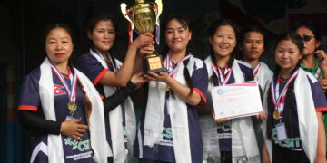 प्रथम जिल्ला स्तरीय “Catch’n Serve Ball” प्रतियोगिता-२०२६ सम्पन्न, सगरमाथा टिम बन्यो बिजेता